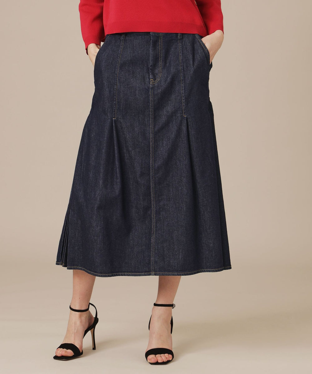 コットンポリエステルレーヨンデニムスカート(スカート)｜MACKINTOSH