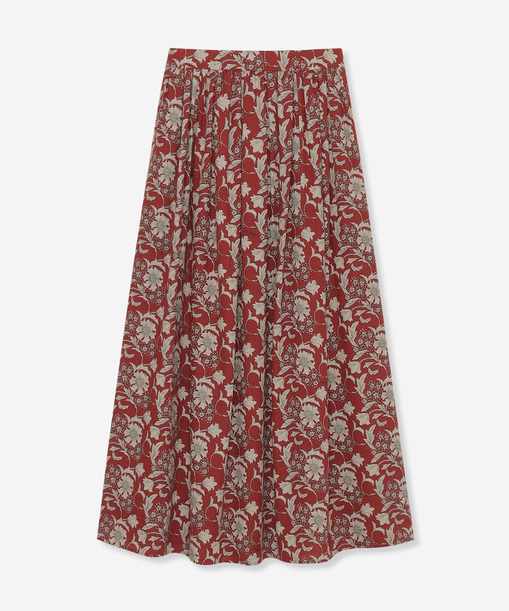 マッキントッシュロンドン バイブリーフラワージャカードスカート 49,500円 婦人画報掲載】【BIBURY FLOWER】バイブリーフラワージャカード