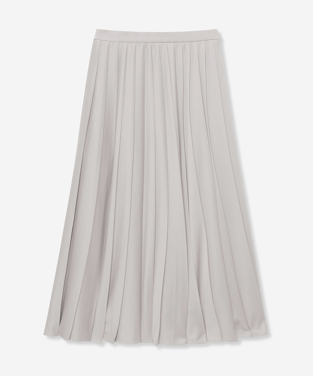 Precious12月号】ハンマーサテンプリーツスカート(スカート