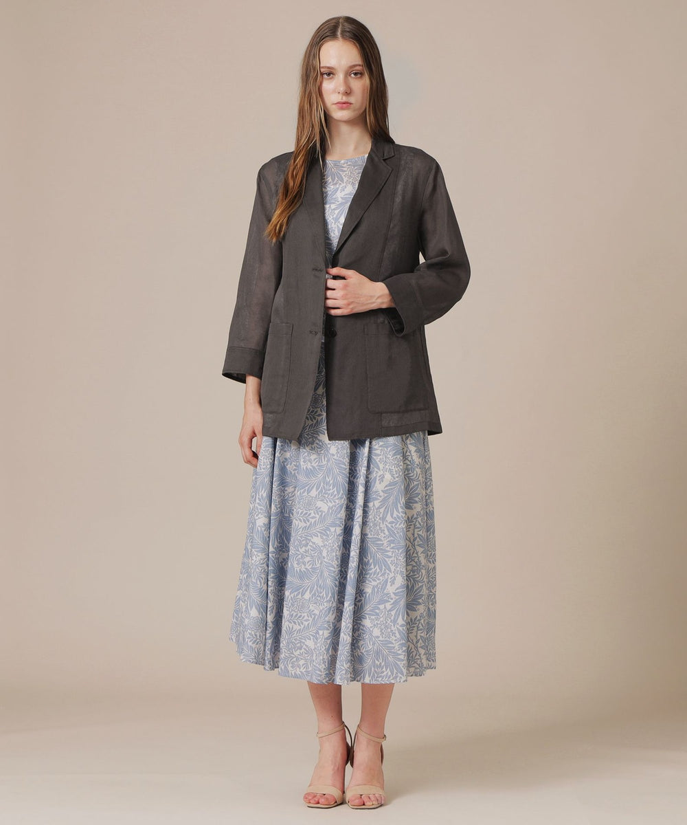 リーフプリントタックギャザースカート(スカート)｜MACKINTOSH LONDON