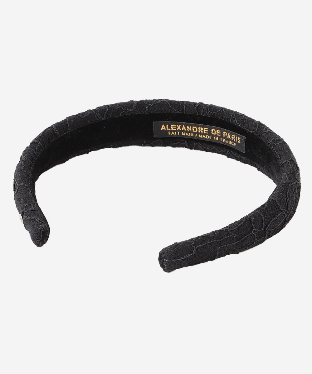 婦人画報11月号掲載】【ALEXANDRE DE PARIS】レースカチューシャ(小物