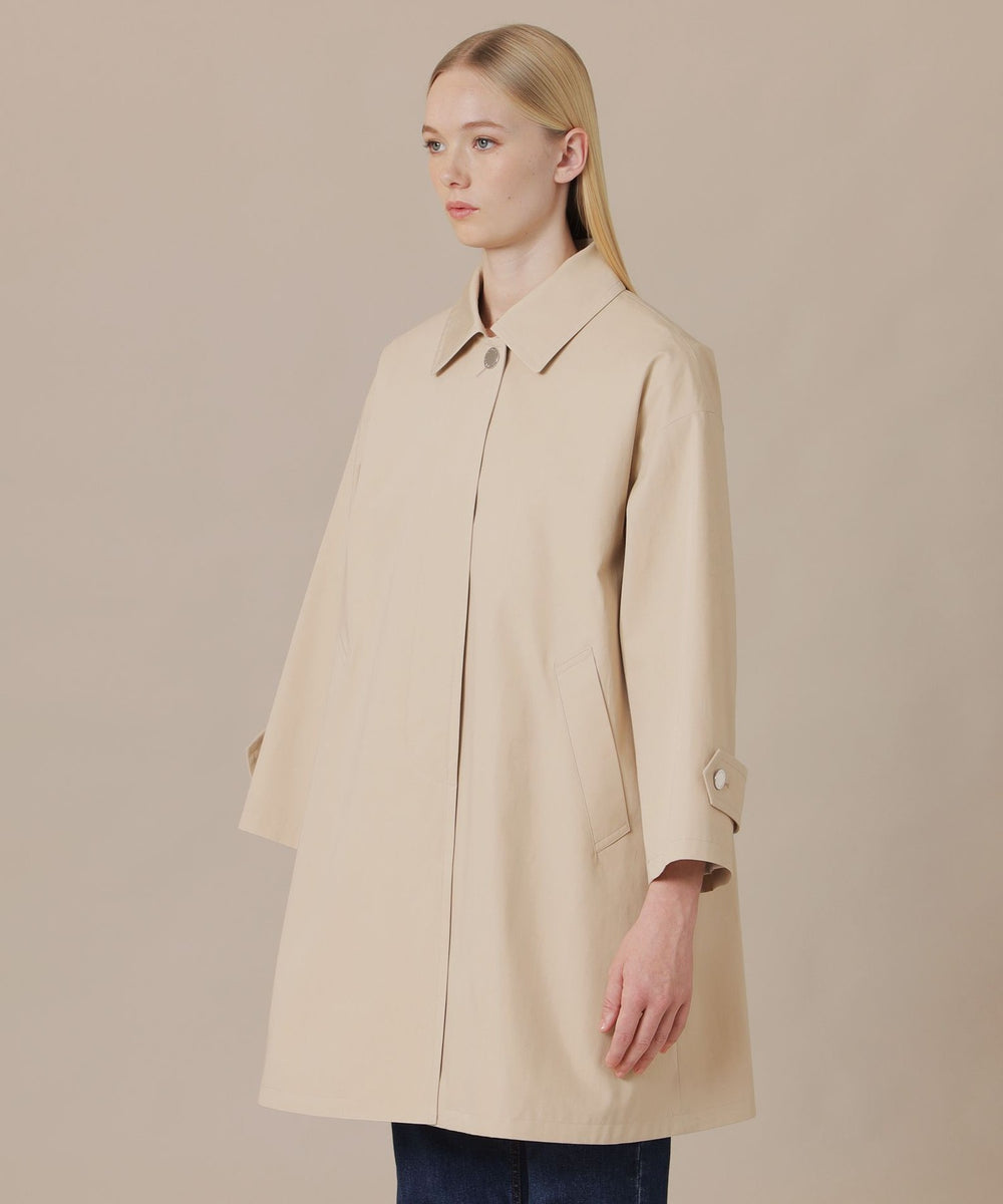 L】【ROSLEY/ロズリー】ウエザーコットンステンカラーコート(コート