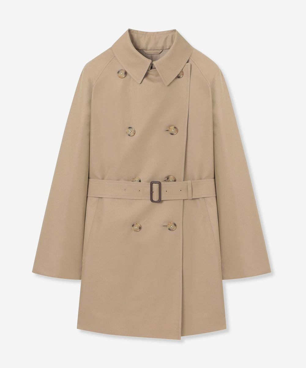 極美品 マッキントッシュ 6 ビューリー マキシ丈 ギャバジン トレンチコート WEB&一部店舗限定】ソフトギャバジントレンチコート(コート