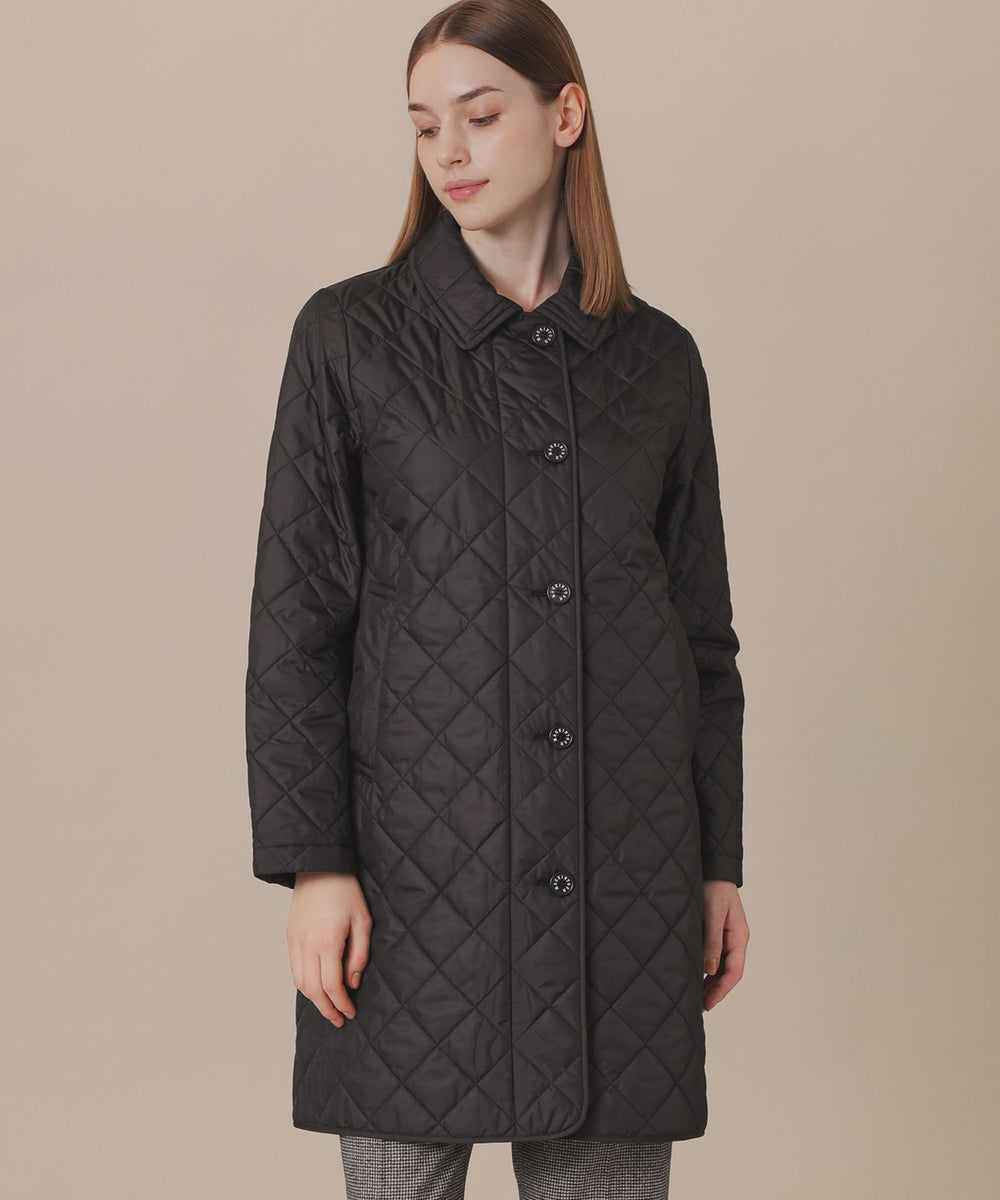 L】キルティングタフタフーデットコート(コート)｜MACKINTOSH LONDON