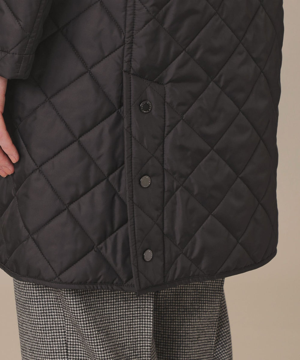 L】キルティングタフタフーデットコート(コート)｜MACKINTOSH LONDON