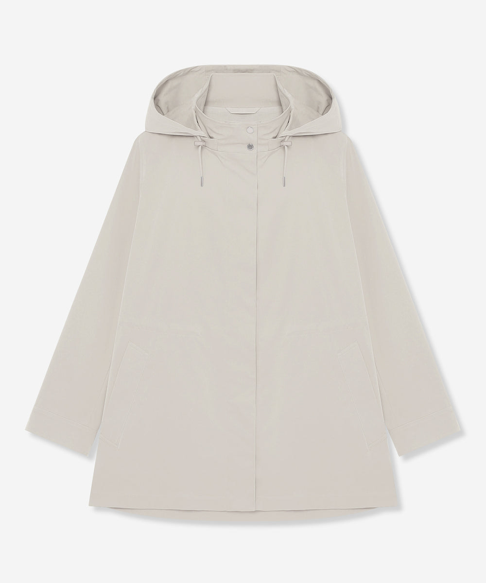 L】ピーチタフタフーデットコート(コート)｜MACKINTOSH LONDON