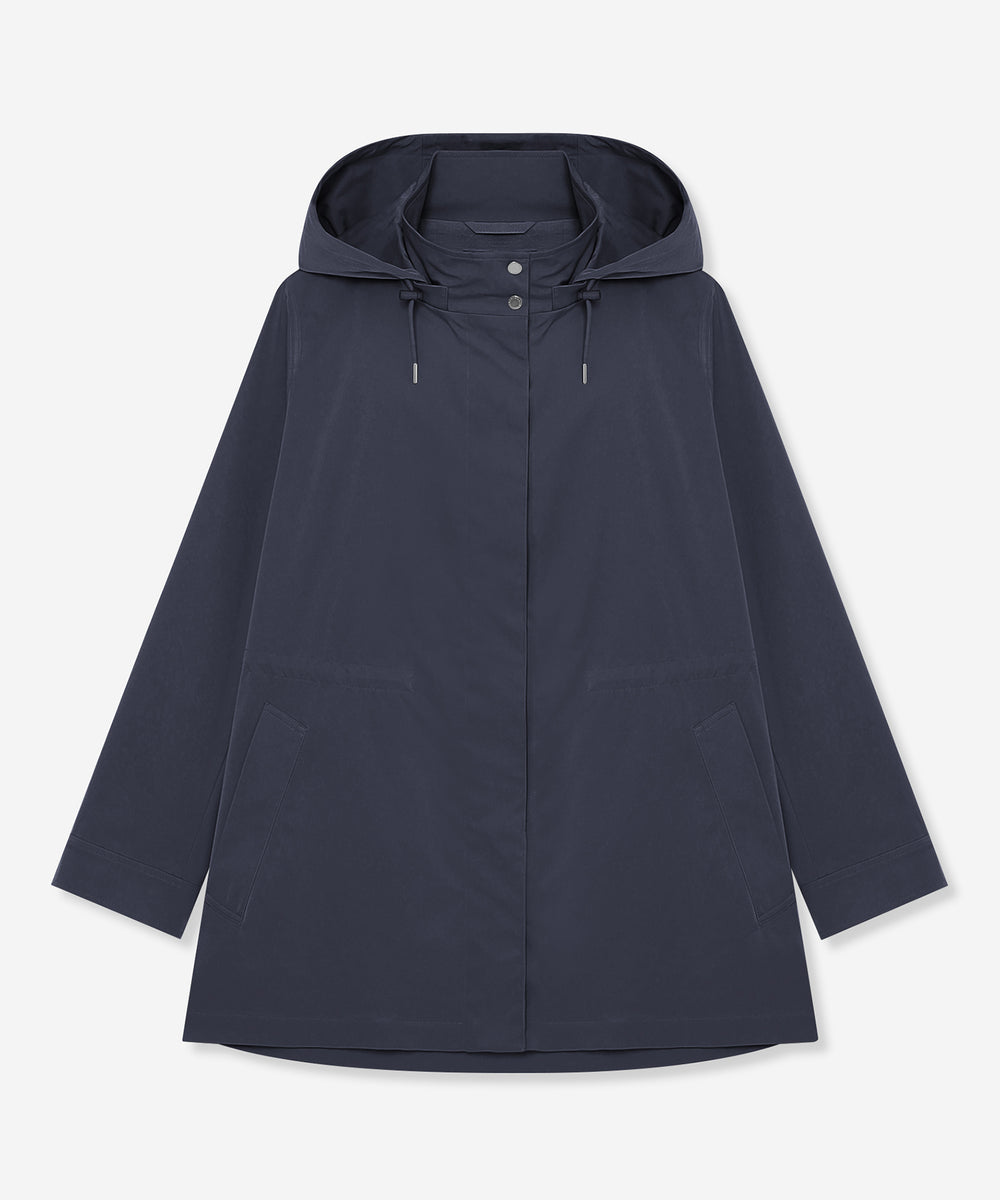 L】ピーチタフタフーデットコート(コート)｜MACKINTOSH LONDON