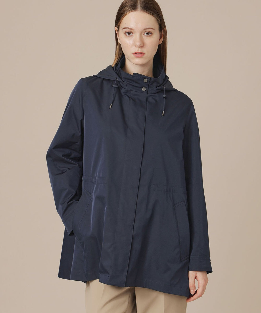 L】ピーチタフタフーデットコート(コート)｜MACKINTOSH LONDON