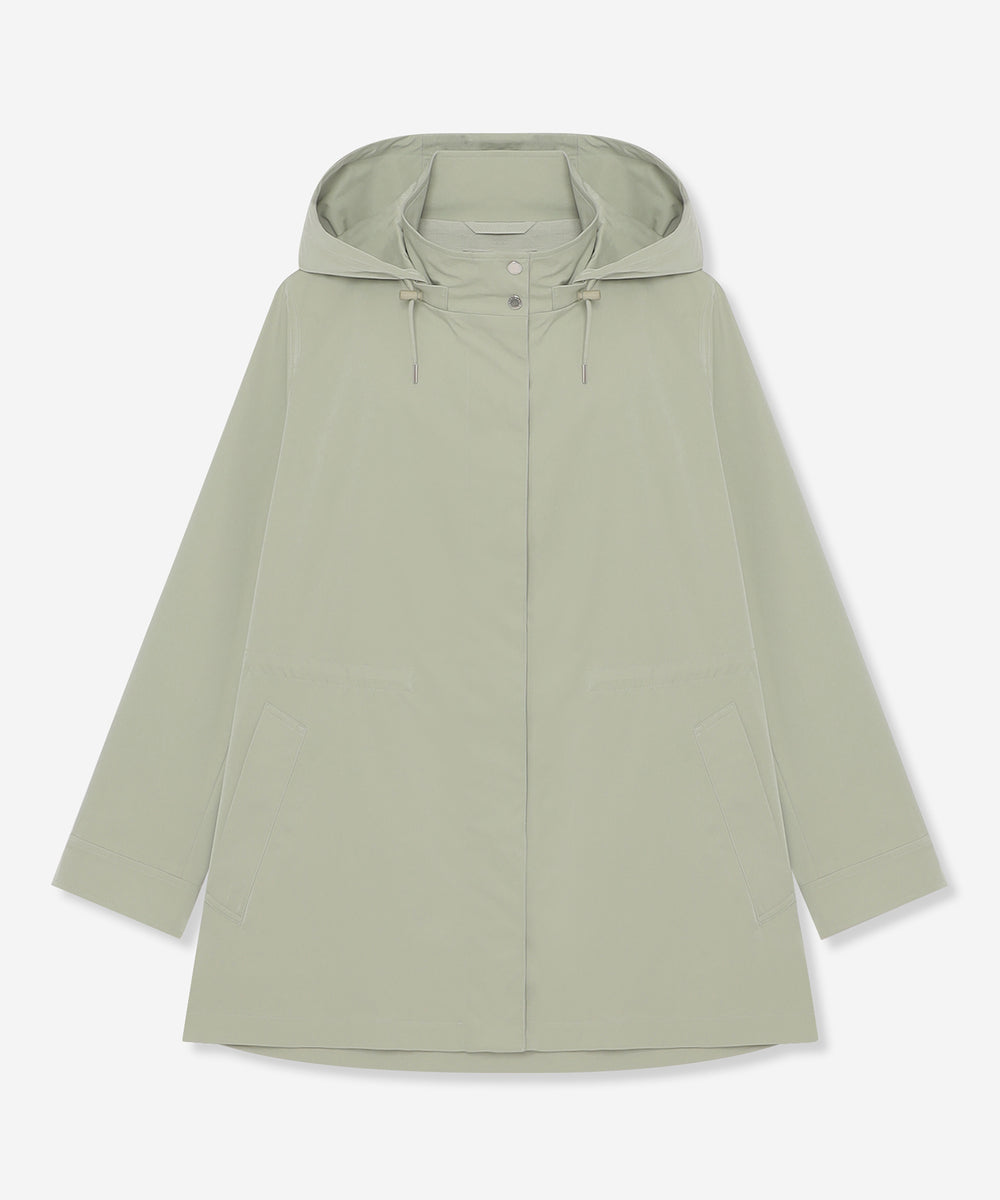 L】ピーチタフタフーデットコート(コート)｜MACKINTOSH LONDON