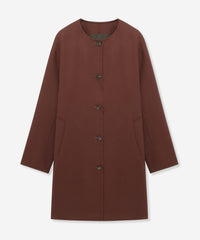 マッキントッシュ34 ウールコート L】ライトウールリバーノーカラーコート(コート)｜MACKINTOSH