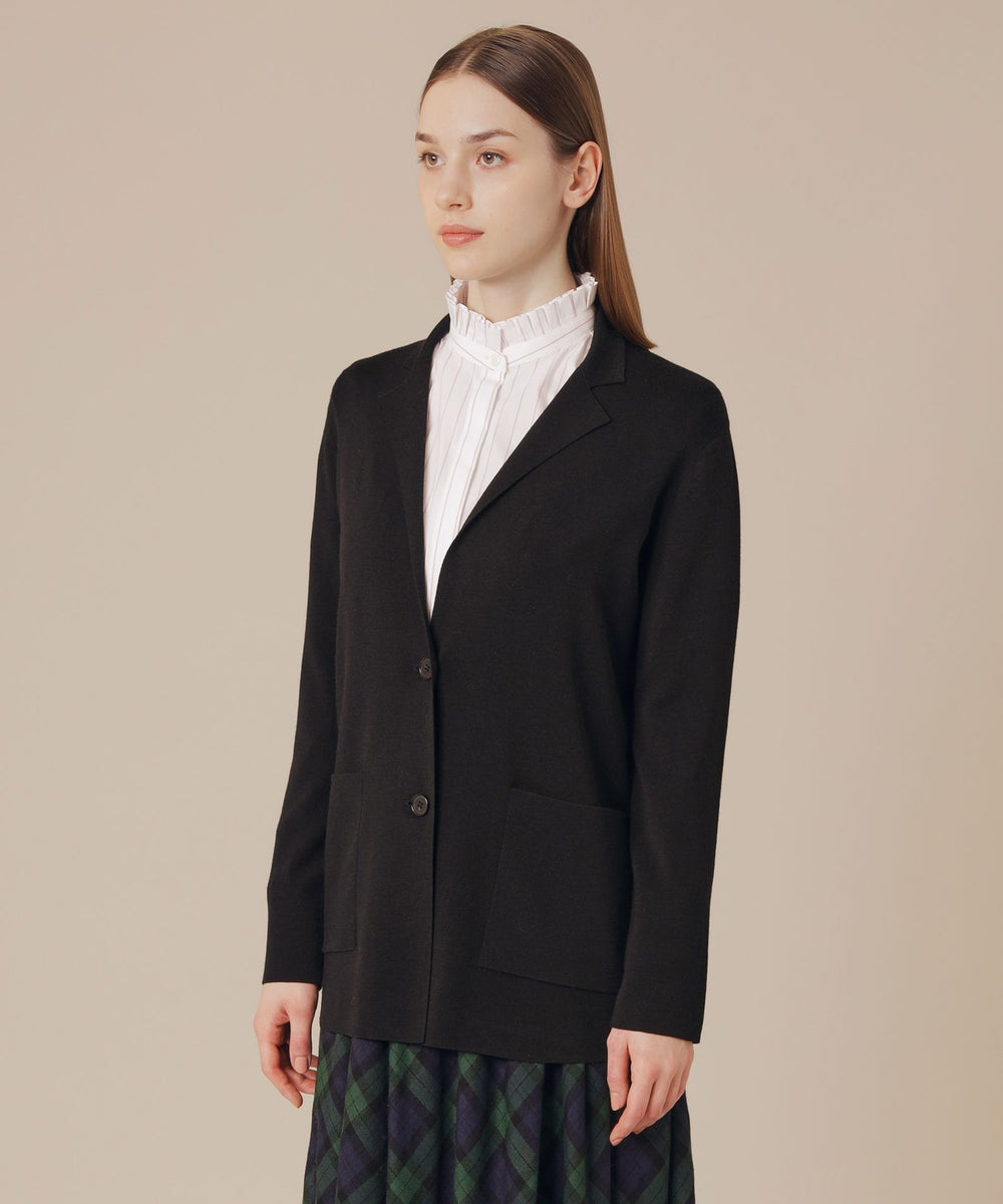 ☆クリーニング済美品☆ マッキントッシュ　テーラードジャケット　ウール L】クリアーニットジャケット(コート)｜MACKINTOSH LONDON