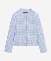 L】ツイードノーカラージャケット(ジャケット)｜MACKINTOSH LONDON