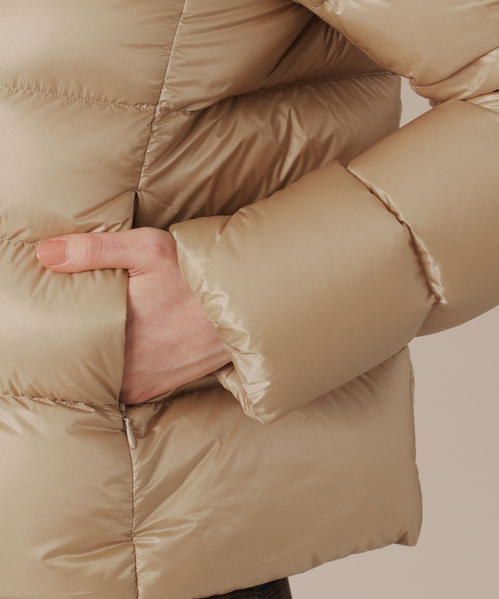 Precious12月号】【L】ナイロンタフタダウンコート(コート