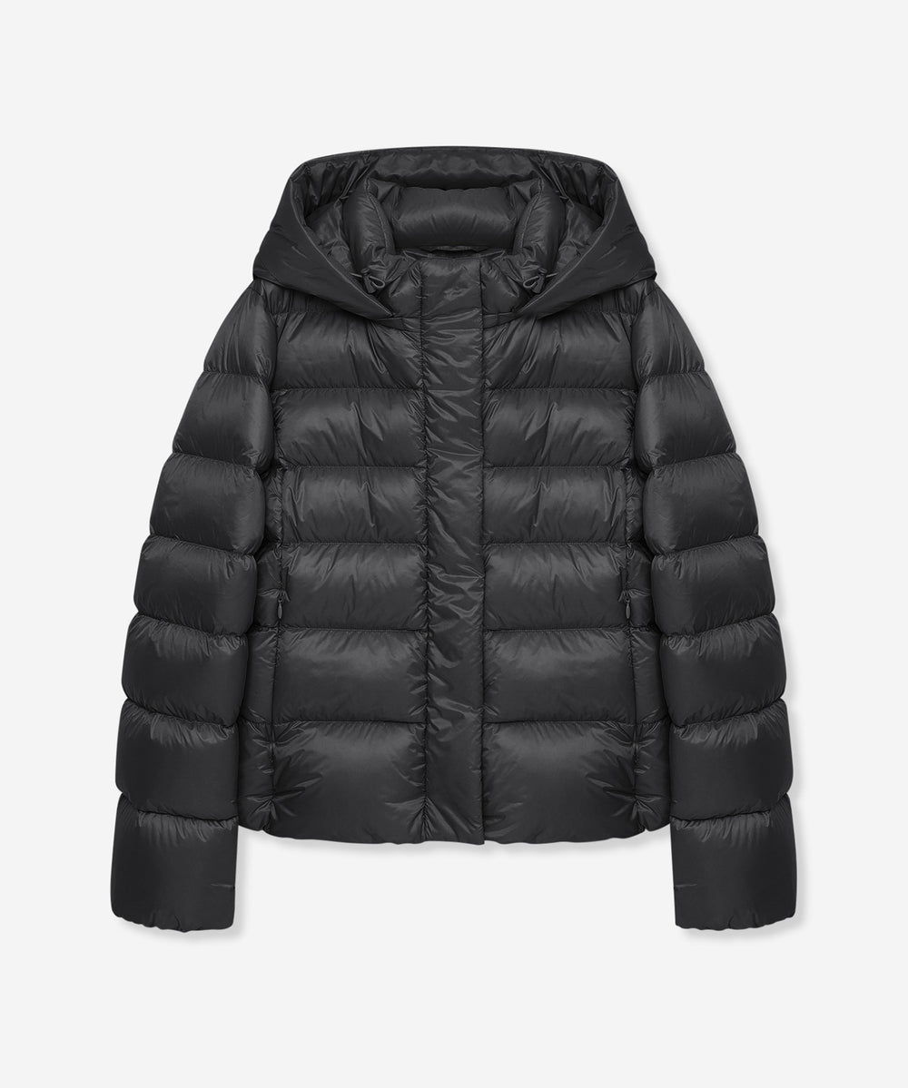美品 マッキントッシュロンドン ダウンライナー　タフタコート PERTEX 40 Precious12月号】【L】ナイロンタフタダウンコート(コート