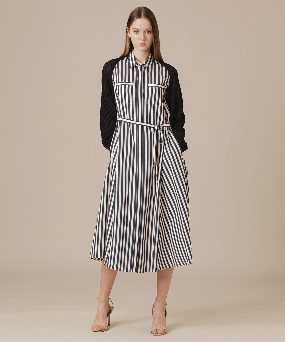 L】ドビーストライプワンピース(ワンピース)｜MACKINTOSH LONDON