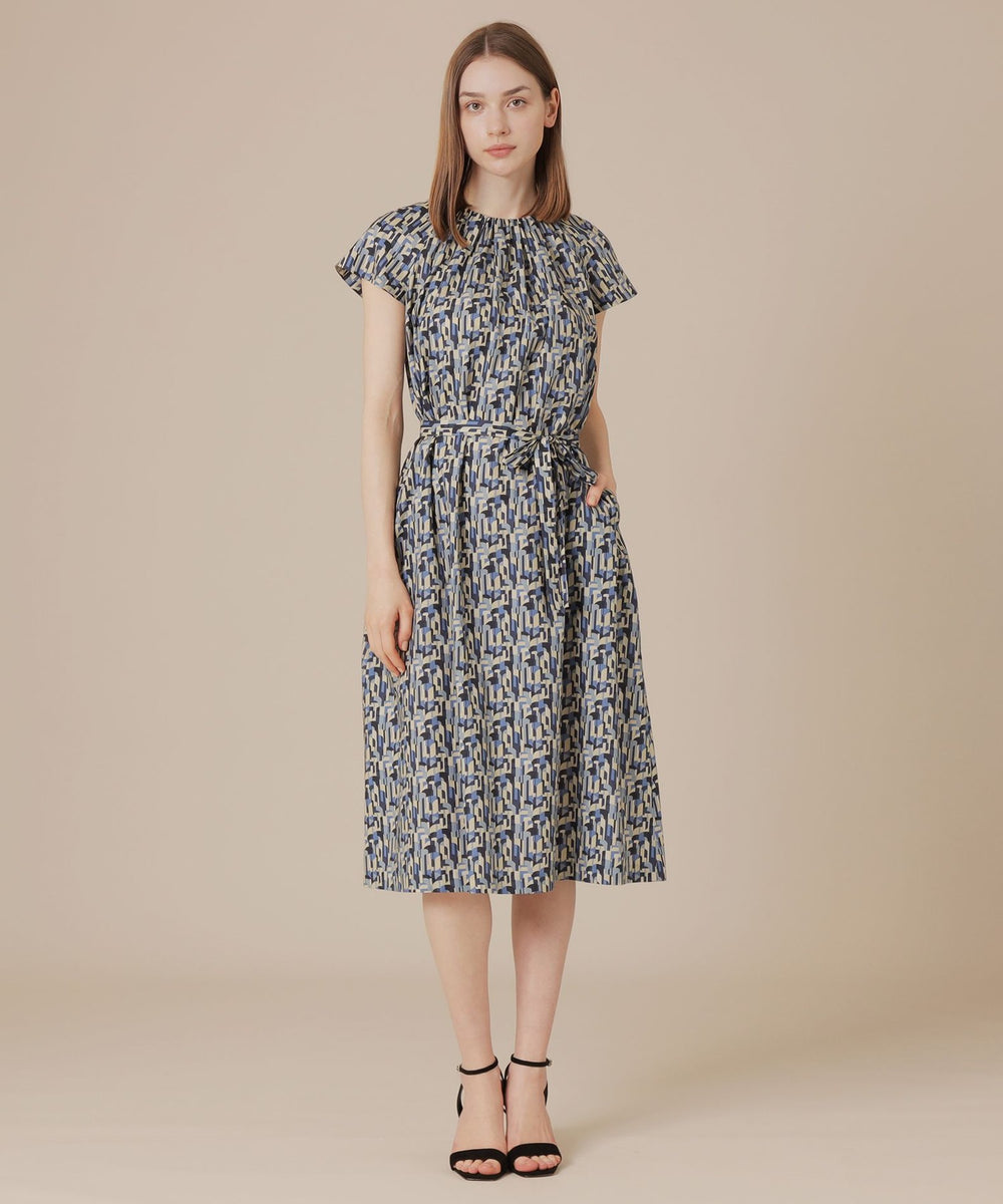 L】ウェーブプリントワンピース(ワンピース)｜MACKINTOSH LONDON
