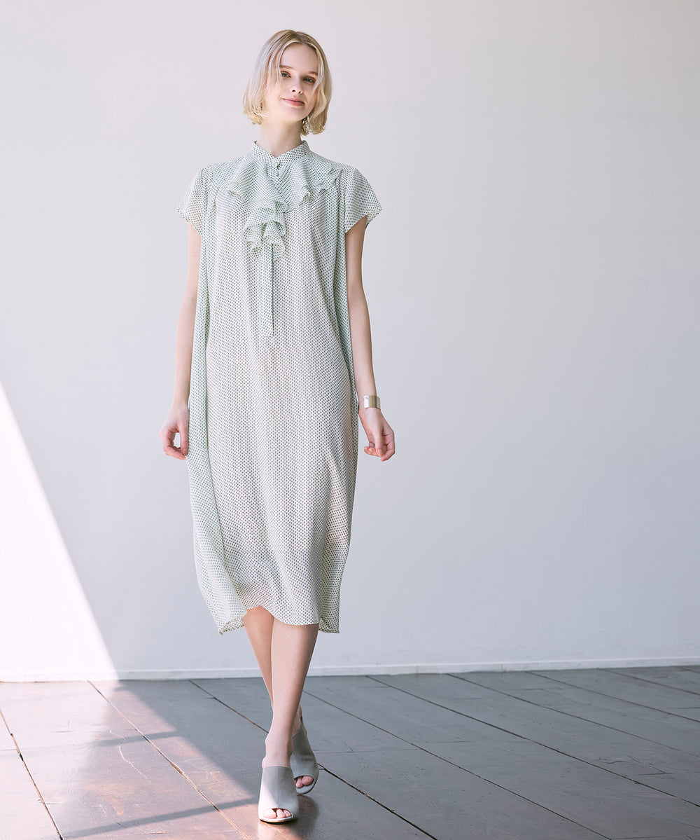 L】フラグメントプリントワンピース(ワンピース)｜MACKINTOSH LONDON