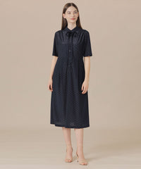 L】【WEB・一部店舗限定】アスタープリントジャージワンピース