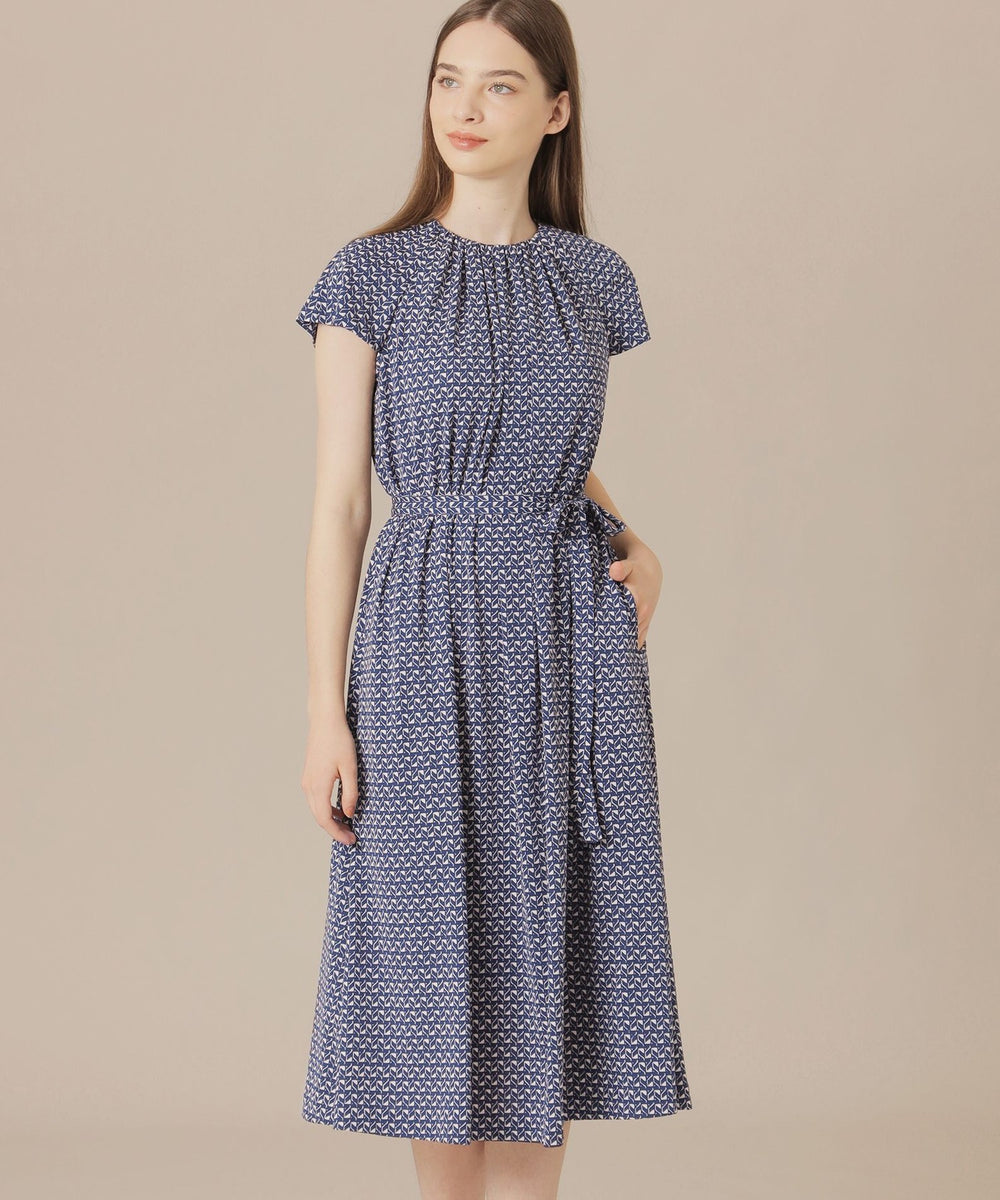 L】【WEB・一部店舗限定】レードルプリントワンピース(ワンピース