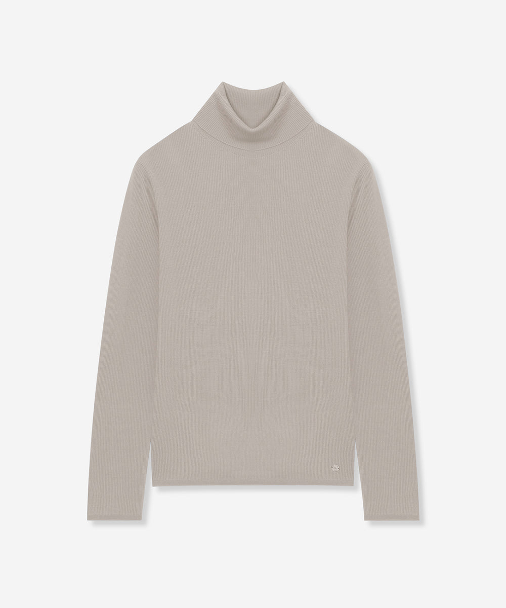 とんとん L】クリアーニットタートルネックプルオーバー(トップス)｜MACKINTOSH