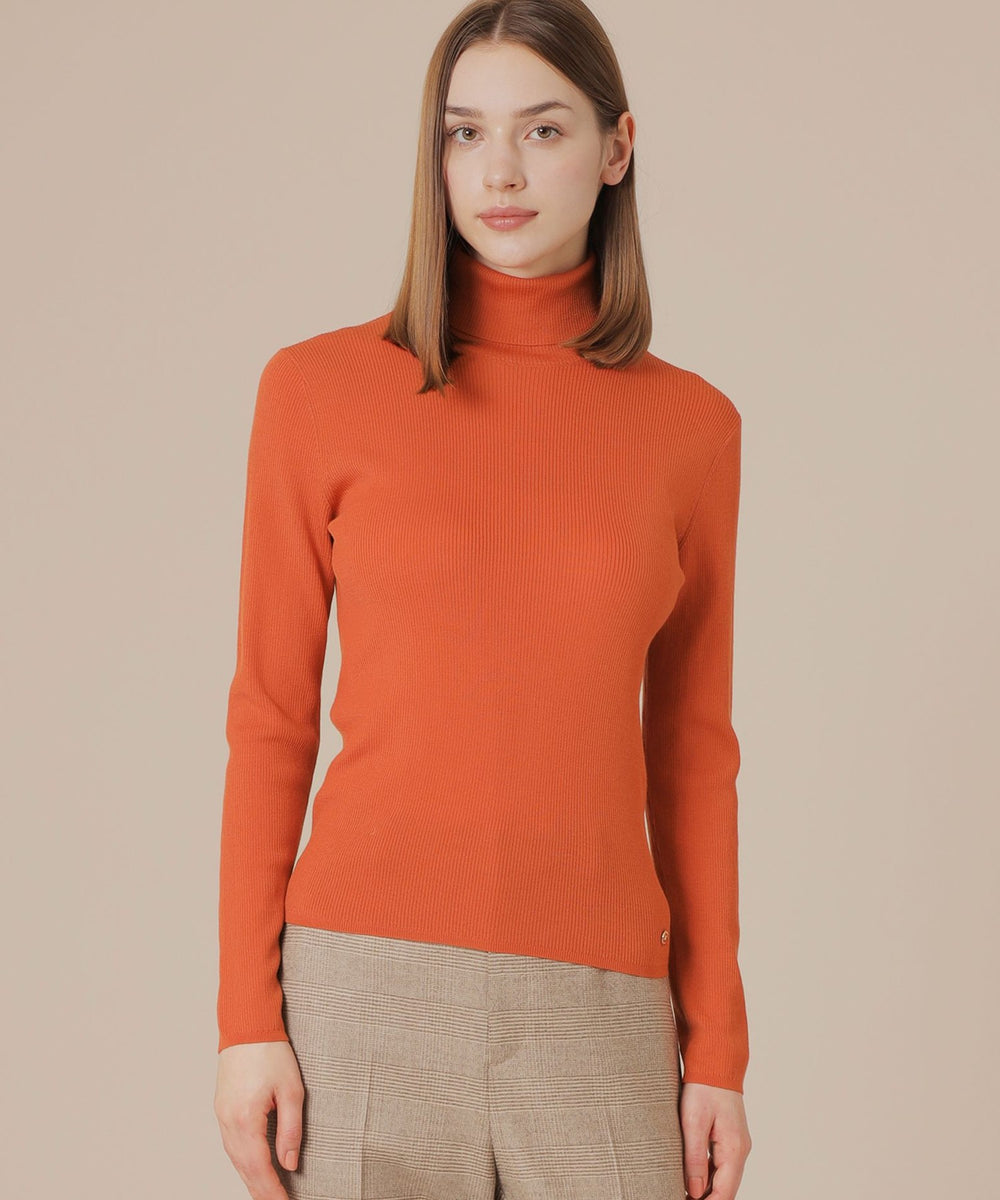 L】クリアーニットタートルネックプルオーバー(トップス)｜MACKINTOSH