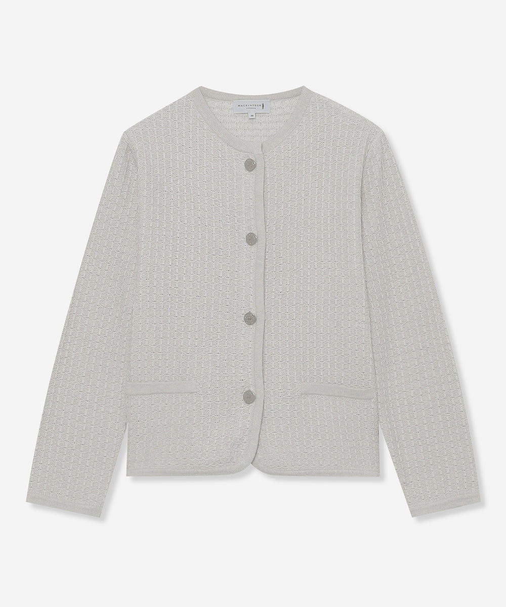 L】ツイードニットジャケット(トップス)｜MACKINTOSH LONDON