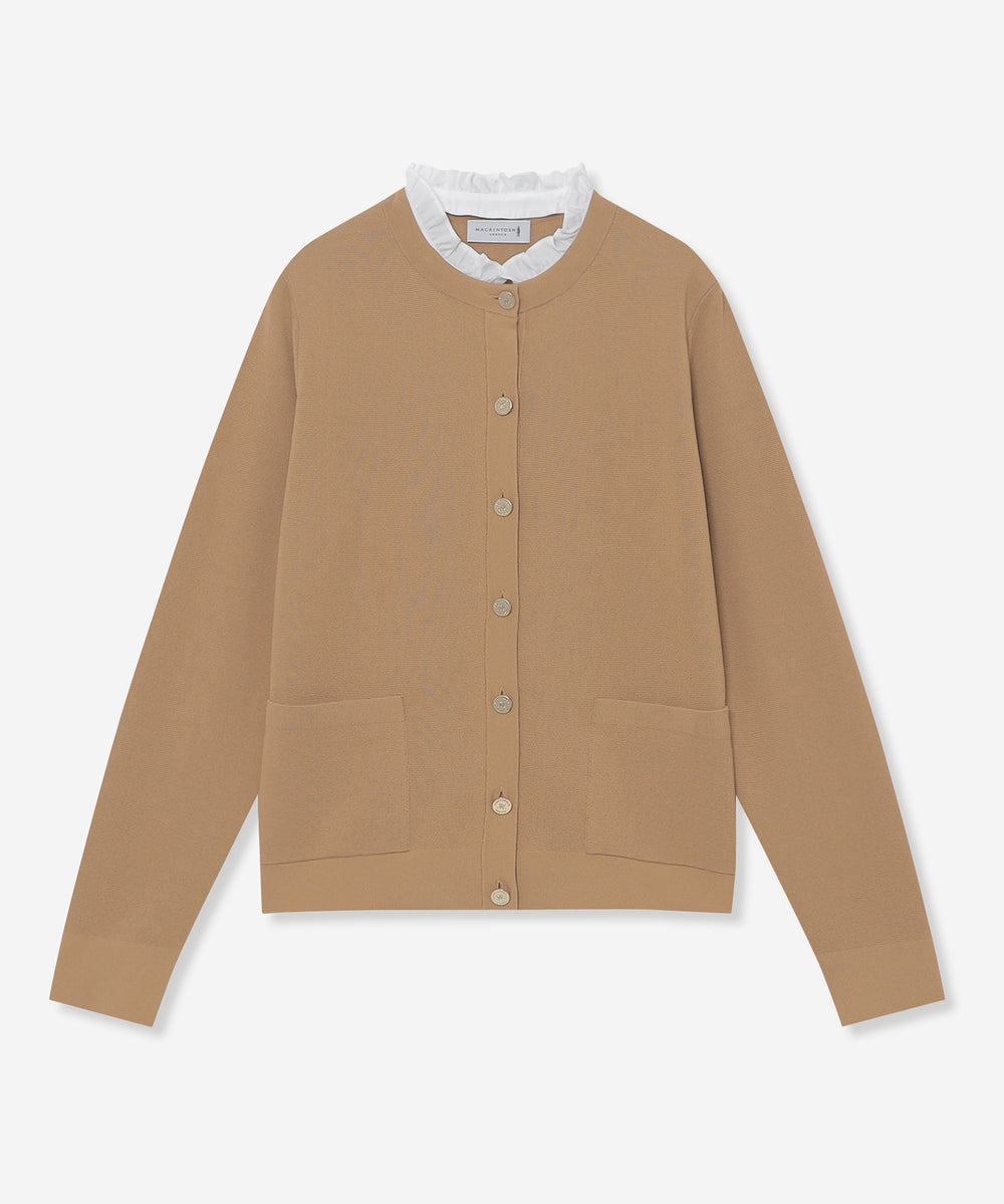 美品 MACKINTOSH LONDON ミラノリブニットカーディガン L】ミラノリブニットカーディガン(トップス)｜MACKINTOSH LONDON