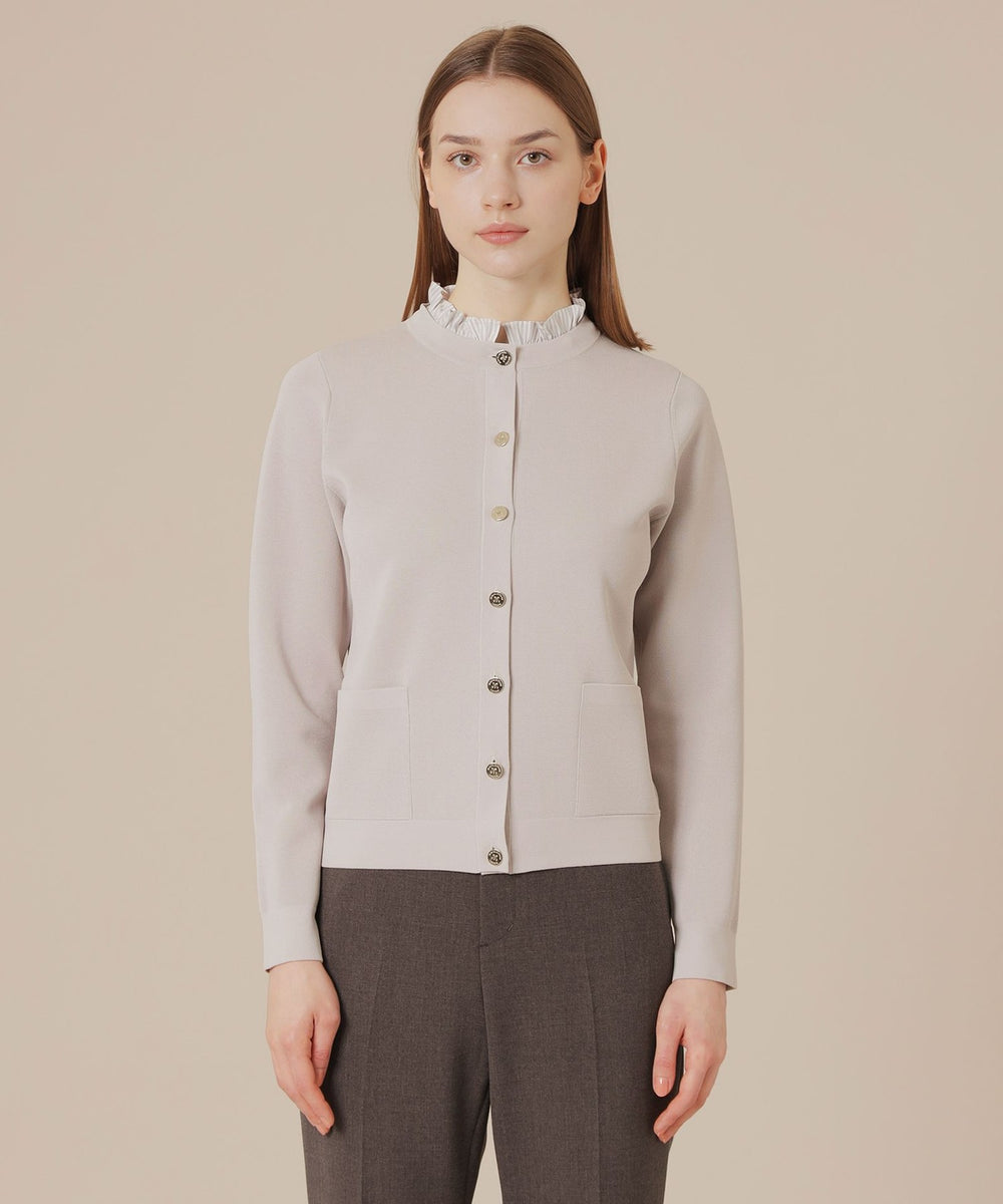 美品 MACKINTOSH LONDON ミラノリブニットカーディガン L】ミラノリブニットカーディガン(トップス)｜MACKINTOSH LONDON