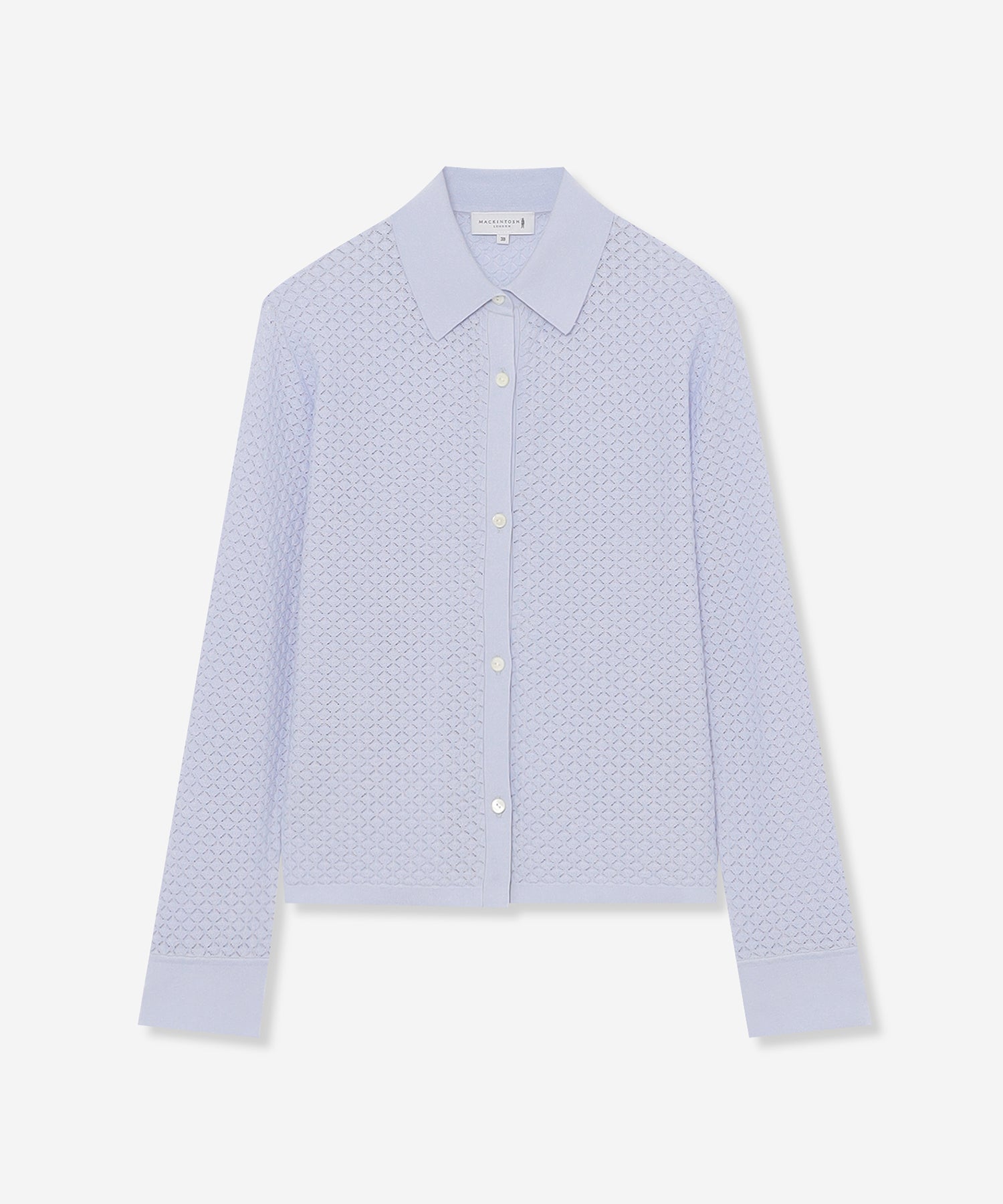 eclat5月号掲載】【L】レースニットシャツ(トップス)｜MACKINTOSH