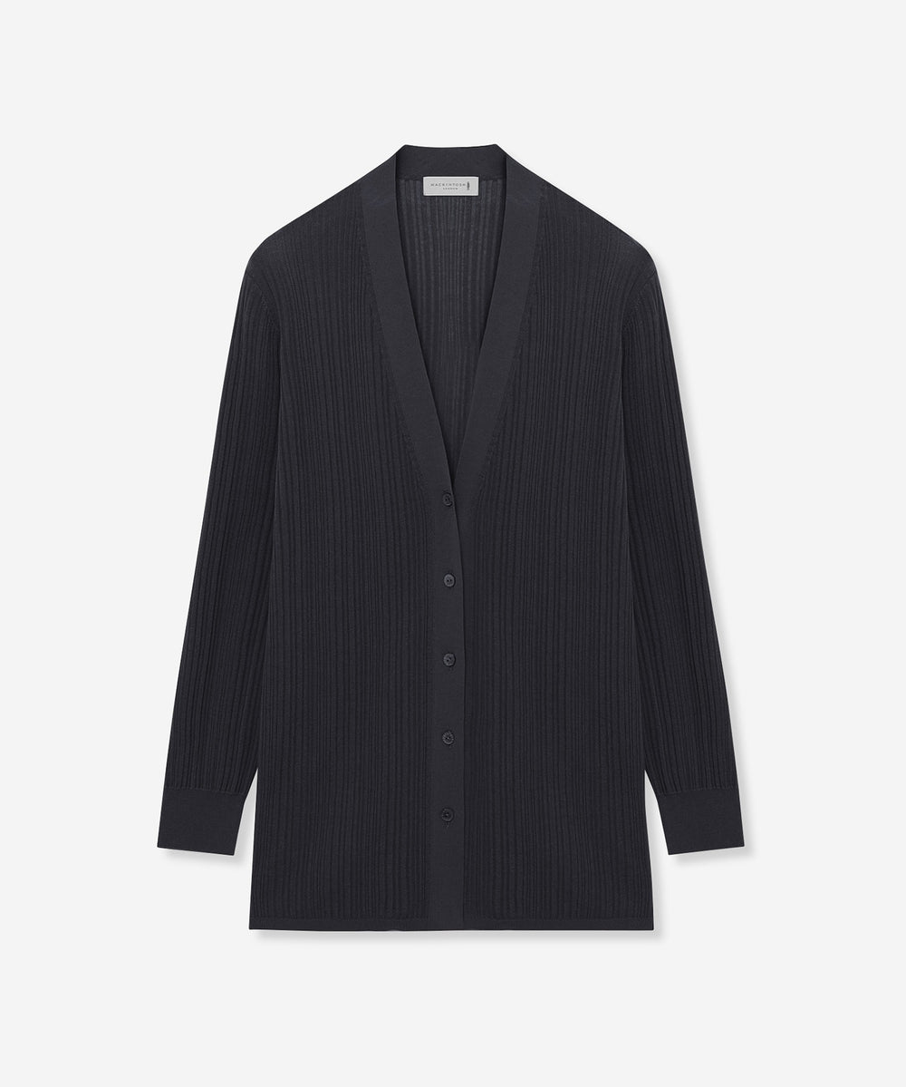 L】シアーコットンニットカーディガン(トップス)｜MACKINTOSH LONDON