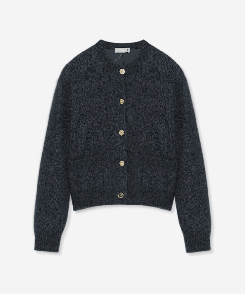 イタリア製　アルパカウールカーディガン　トゥモローランド、イエナ系 TOMORROWLAND｜TOMORROWLAND tricot アルパカポリエステル V