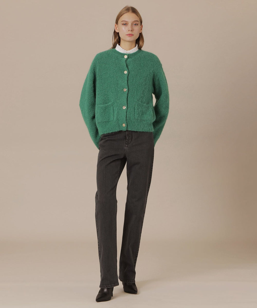 L】アルパカシャギーニットカーディガン(トップス)｜MACKINTOSH LONDON