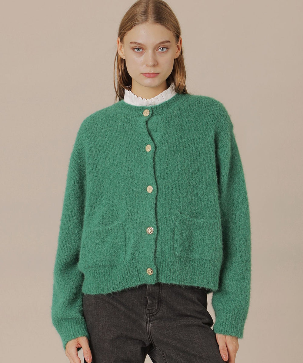 L】アルパカシャギーニットカーディガン(トップス)｜MACKINTOSH LONDON