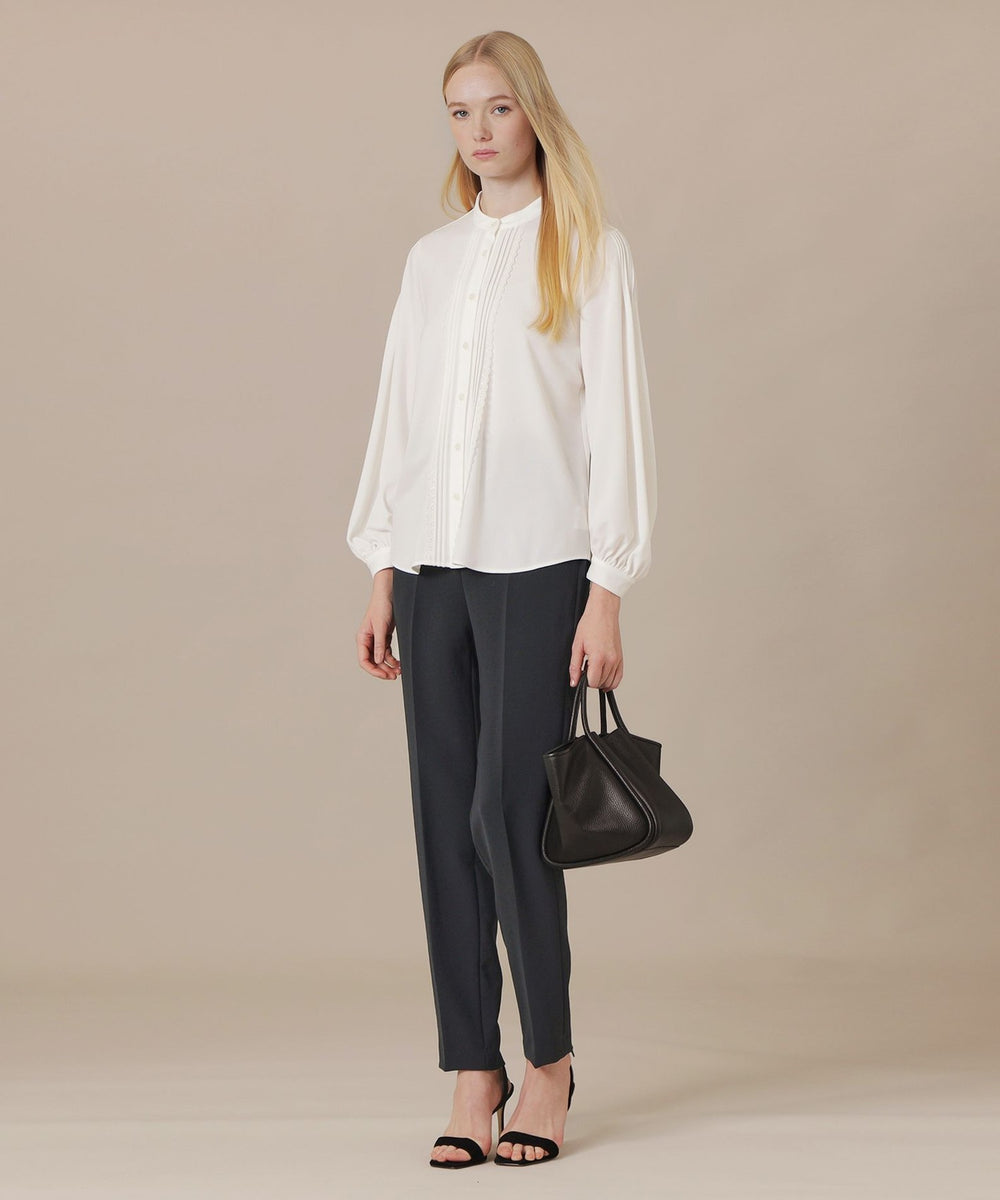 L】トリアセテートドライポンチブラウス(トップス)｜MACKINTOSH LONDON