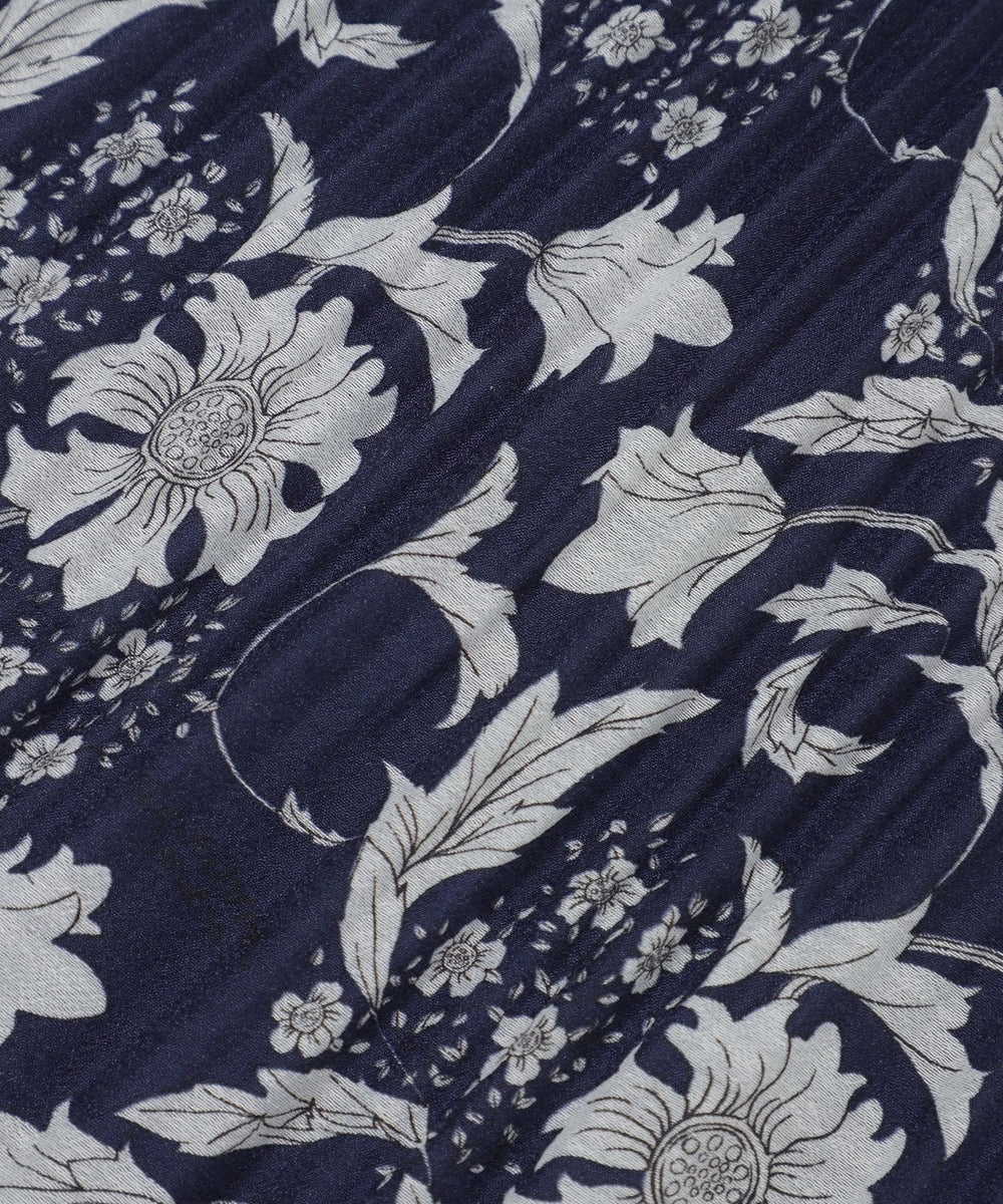 婦人画報4月号掲載】【L】【BIBURY FLOWER】バイブリーオーガンジー