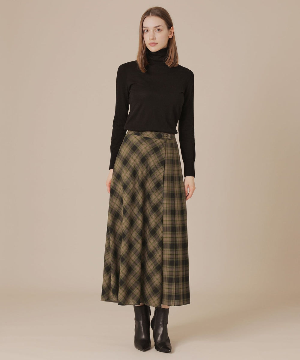 L】ウォッシャブルウールビエラスカート(スカート)｜MACKINTOSH LONDON