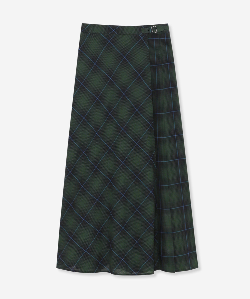 L】ウォッシャブルウールビエラスカート(スカート)｜MACKINTOSH LONDON