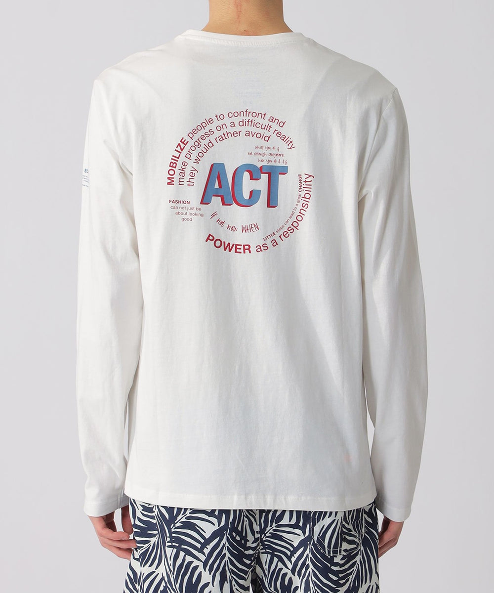 actpal 長袖 販売済み tシャツ