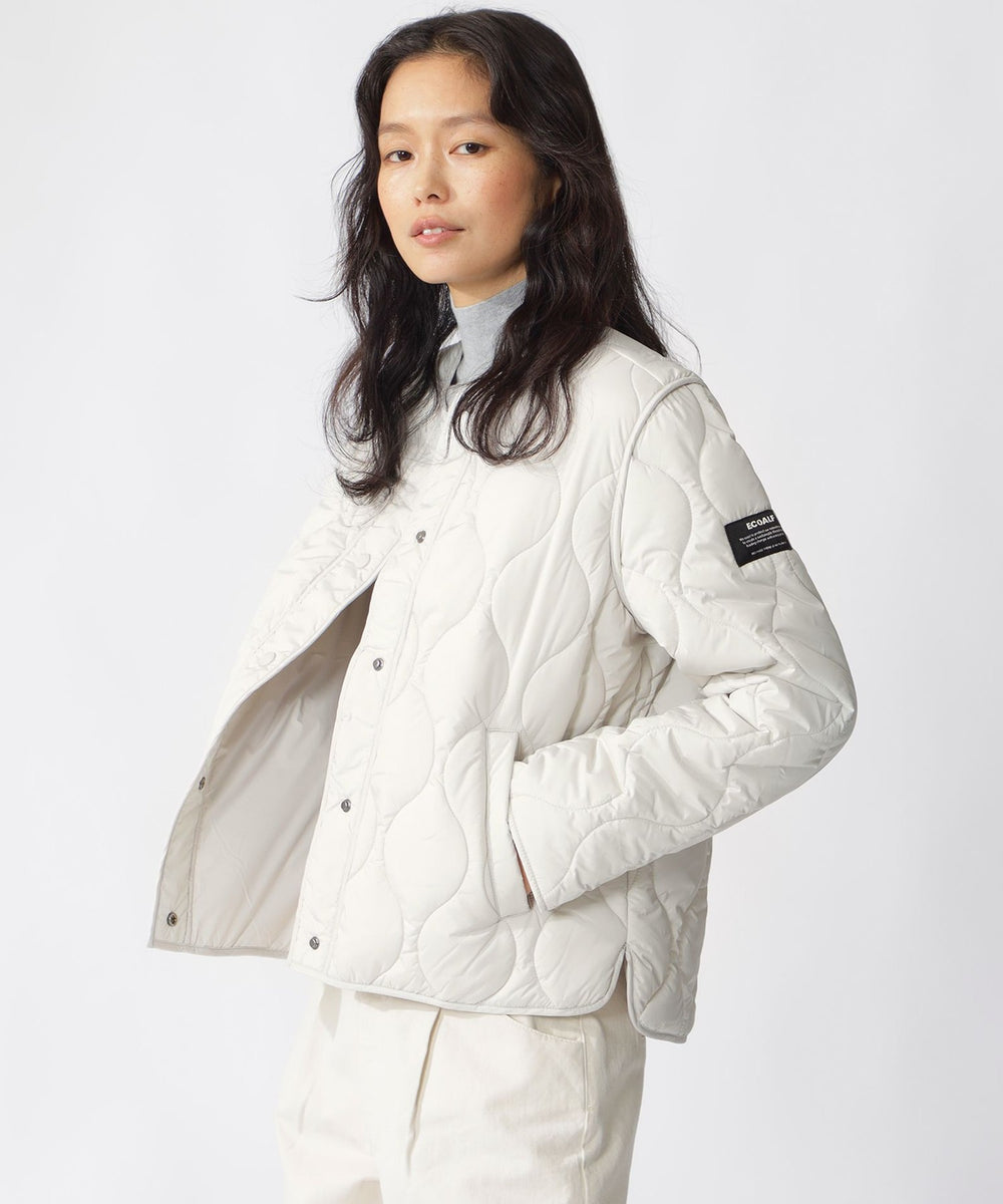 MUSA キルト ジャケット / MUSA JACKET WOMAN(ブルゾン)｜ECOALF