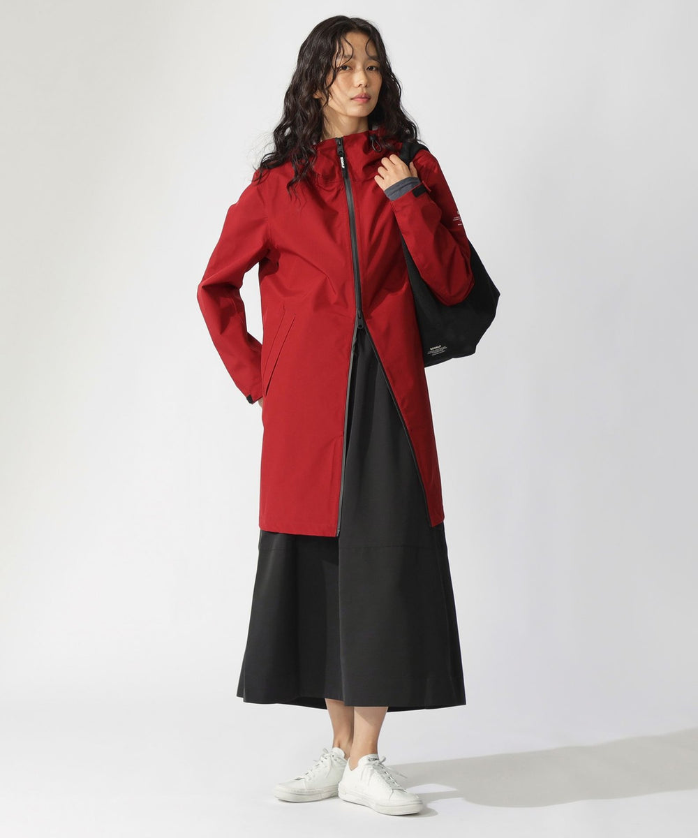 NAVE】百々千晴コラボ ステンカラーリバーコート 人気スタイリストと