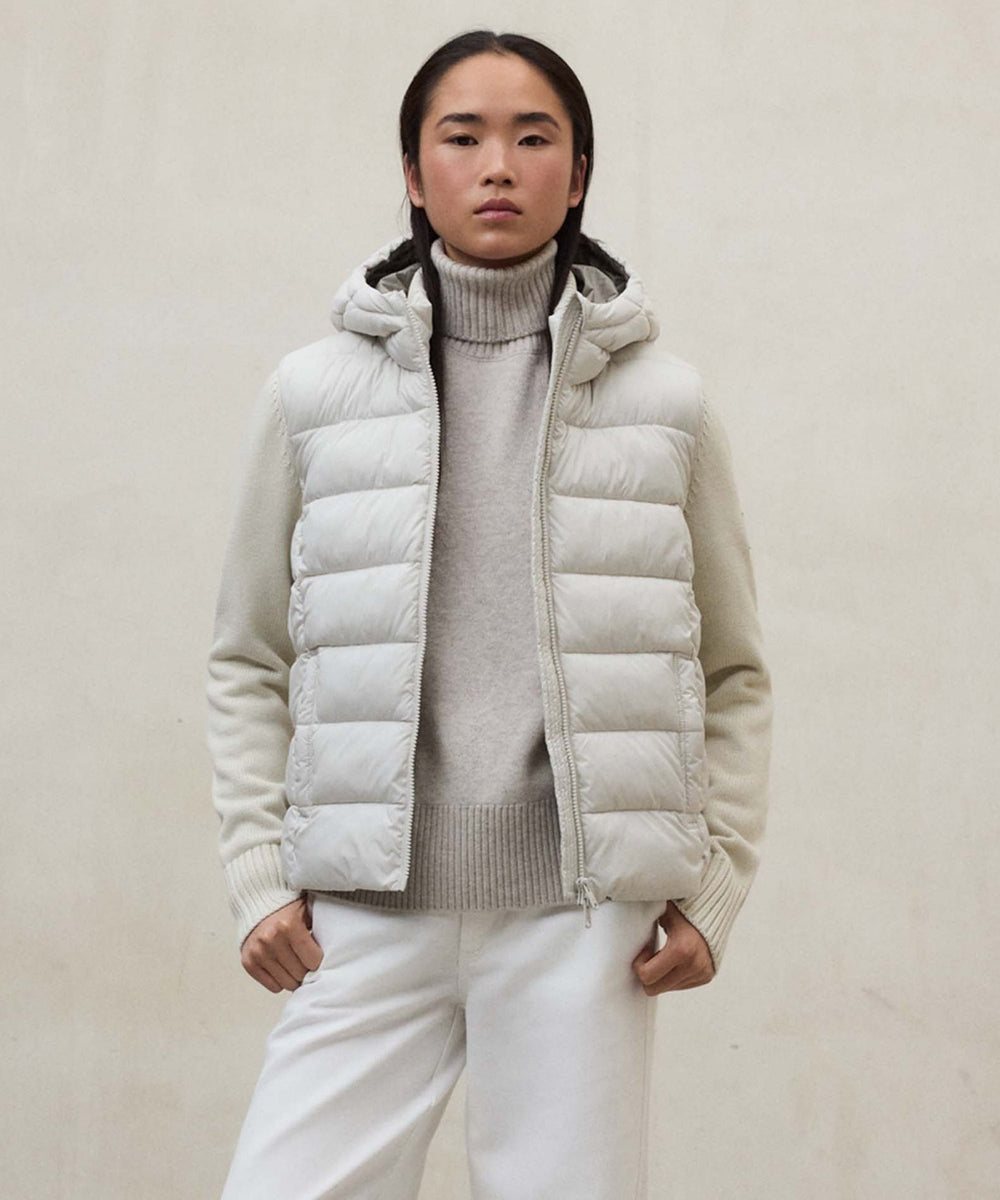 DENALI ニットコンビ アウター / DENALI KNIT WOMAN(ブルゾン)｜ECOALF