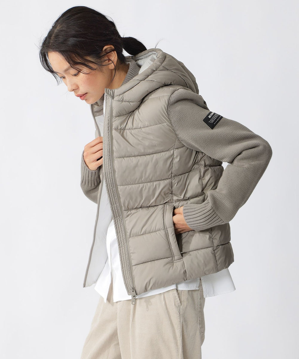 DENALI ニットコンビ アウター / DENALI KNIT WOMAN(ブルゾン)｜ECOALF