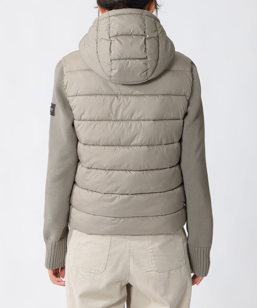 DENALI ニットコンビ アウター / DENALI KNIT WOMAN(ブルゾン)｜ECOALF