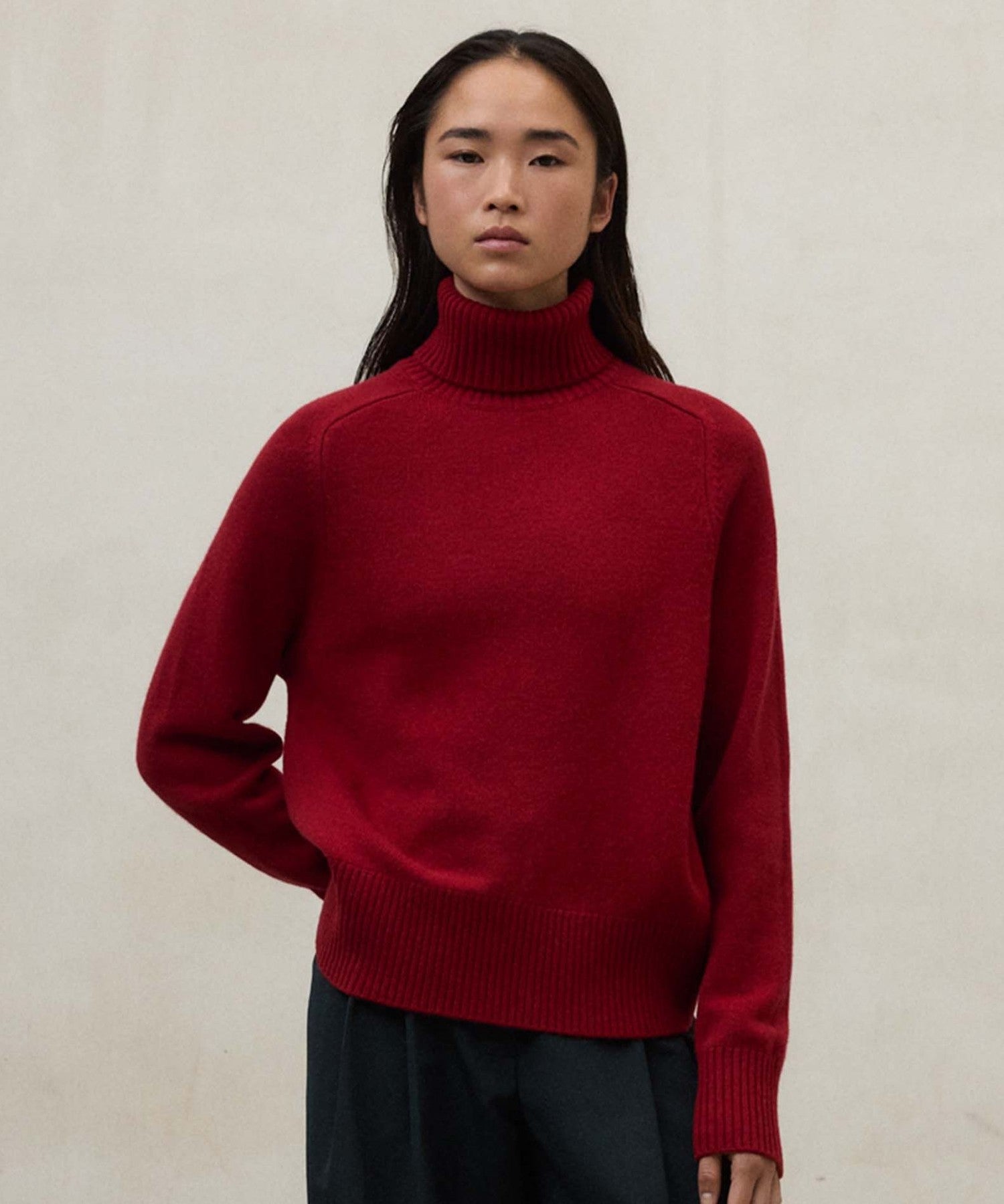 CAQUI タートル ニット / CAQUI KNIT WOMAN(トップス)|ECOALF CAQUI タートル ニット / CAQUI KNIT WOMAN(トップス)|ECOALF