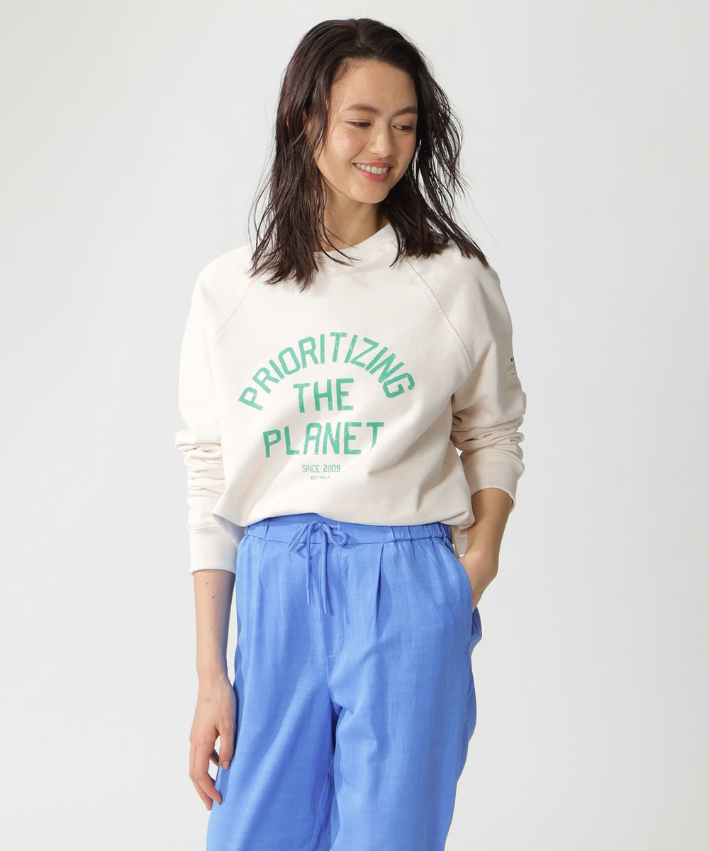 HAMBURGO メッセージ スウェット / HAMBURGO SWEATSHIRT WOMAN