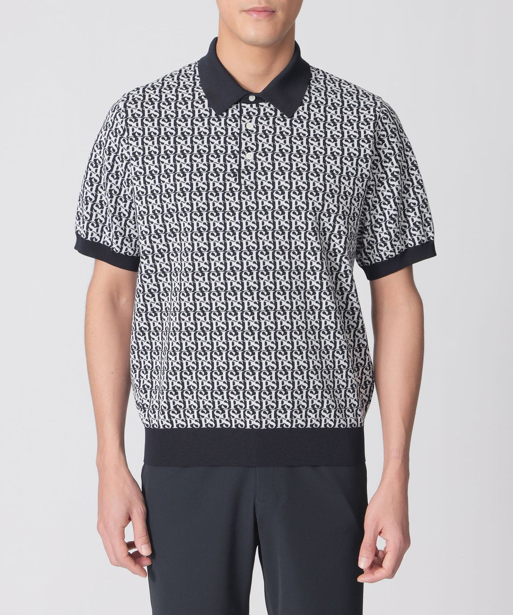GOLF Men's】PSジャガードニットポロ(トップス)｜Paul Stuart(ポール