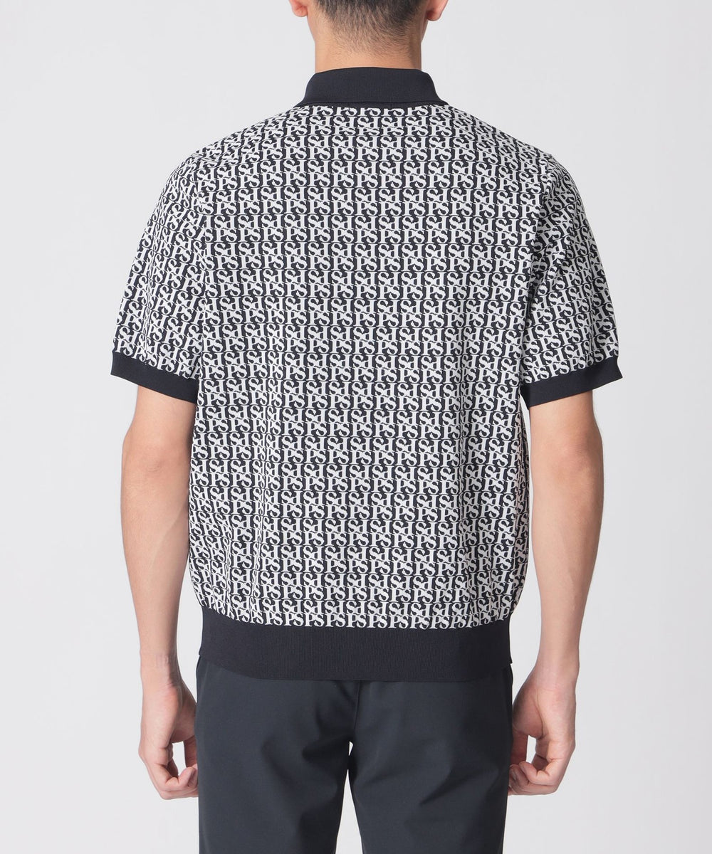 Paul Stuart GOLF MOFジャガードニット 定価44,000円 GOLF Men's】PSジャガードニットポロ(トップス)｜Paul Stuart(ポール