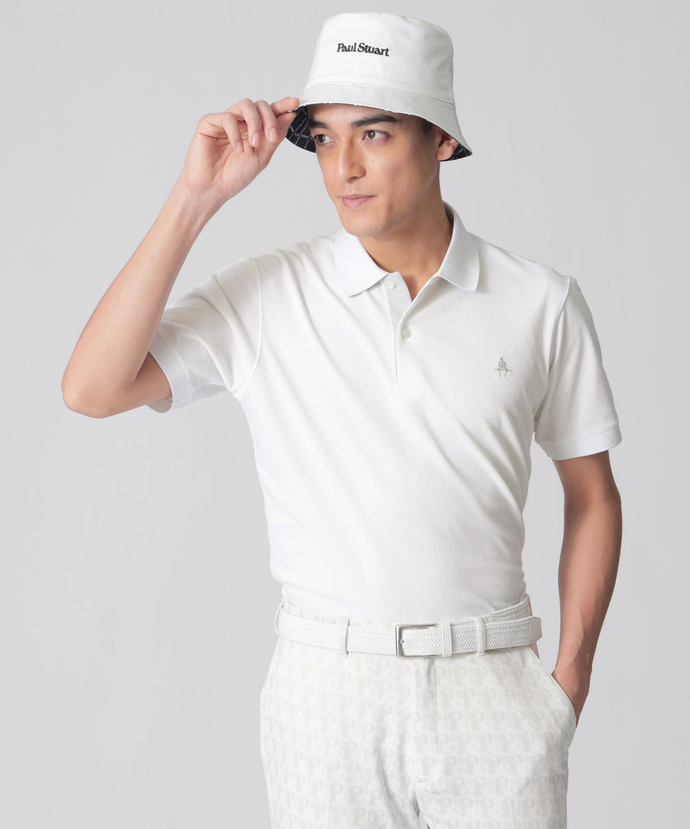 GOLF Men's】PSアイコニックロゴ半袖ポロシャツ(トップス)｜Paul