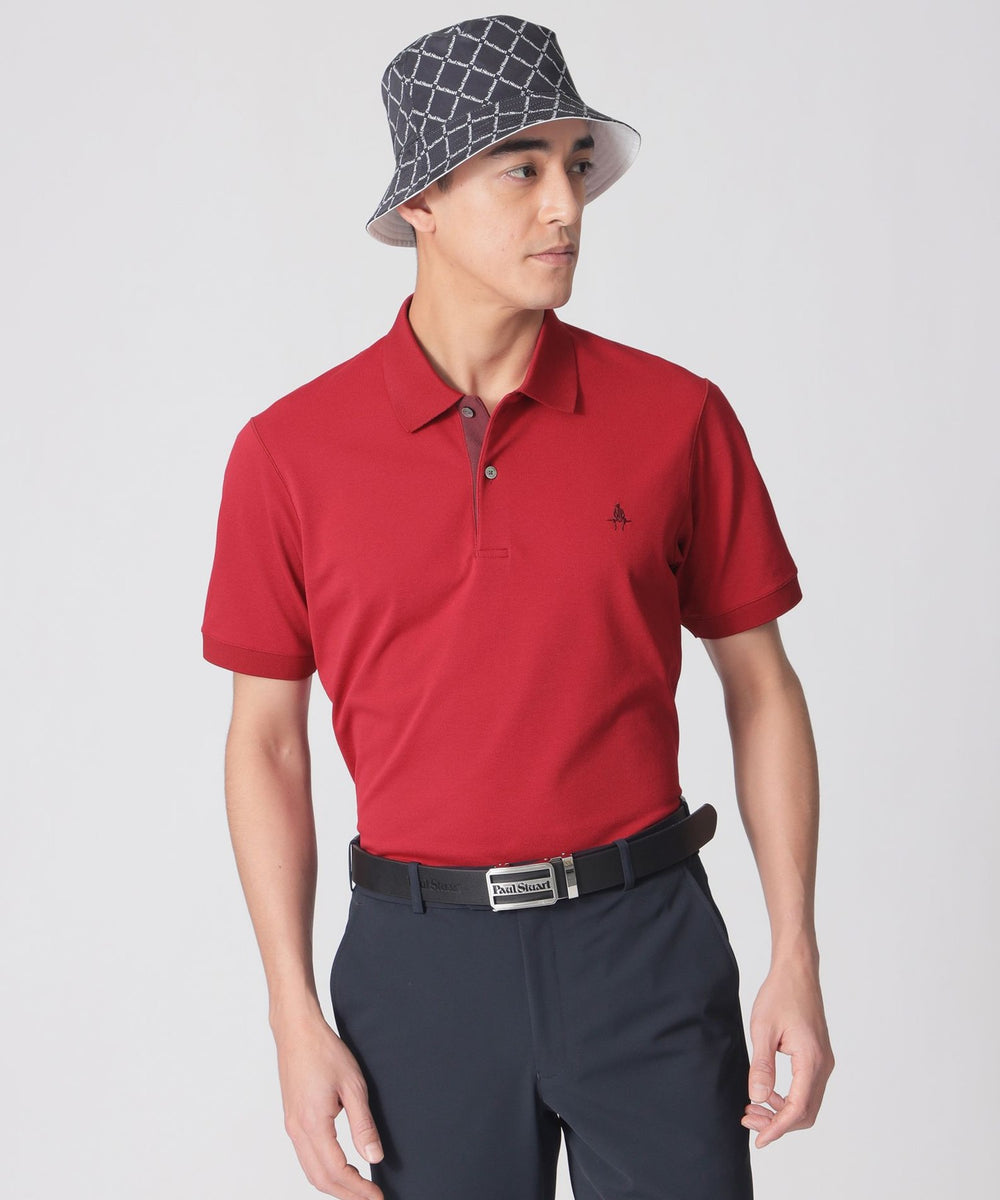 GOLF Men's】PSアイコニックロゴ半袖ポロシャツ(トップス)｜Paul