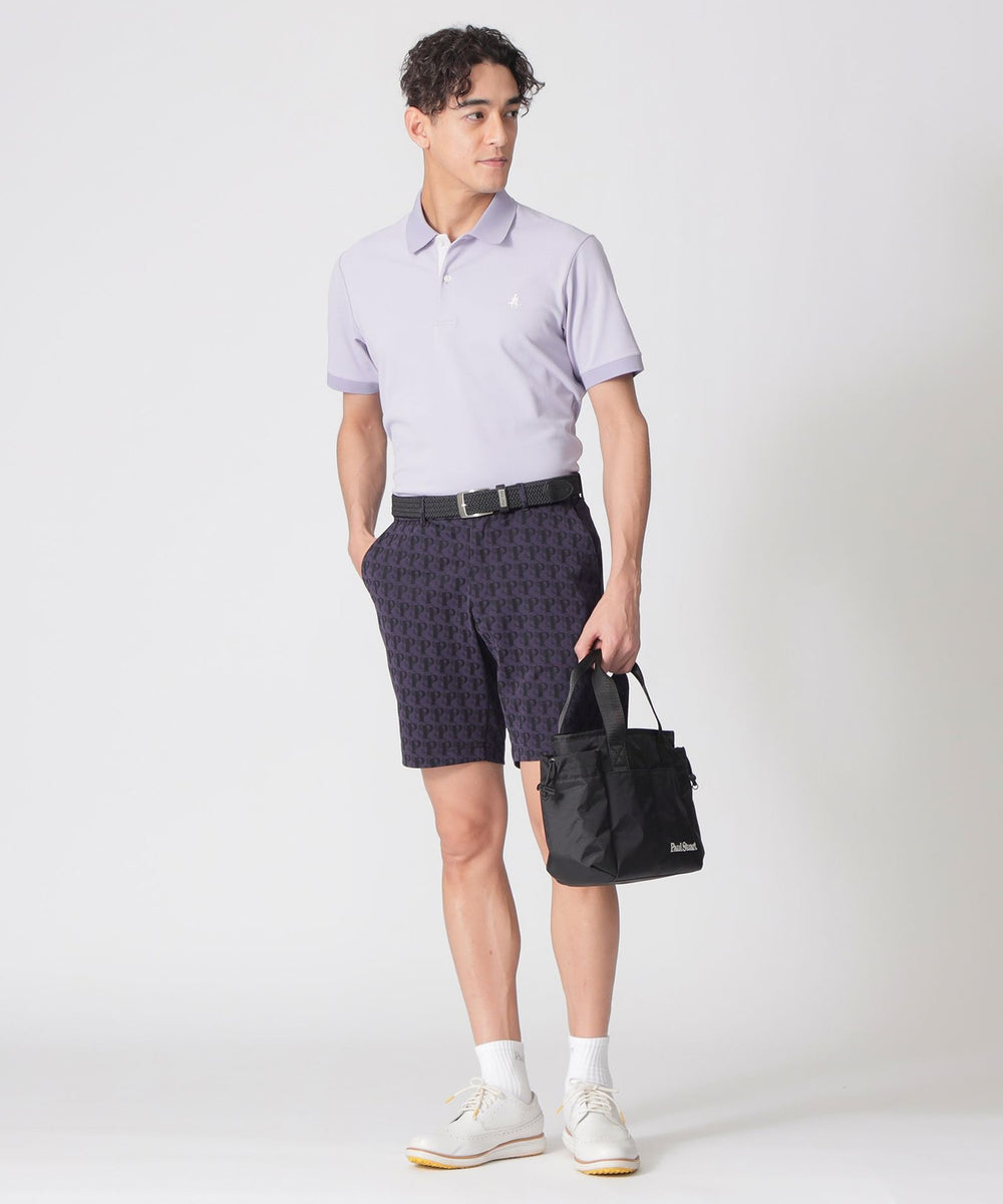 GOLF Men's】PSアイコニックロゴ半袖ポロシャツ(トップス)｜Paul